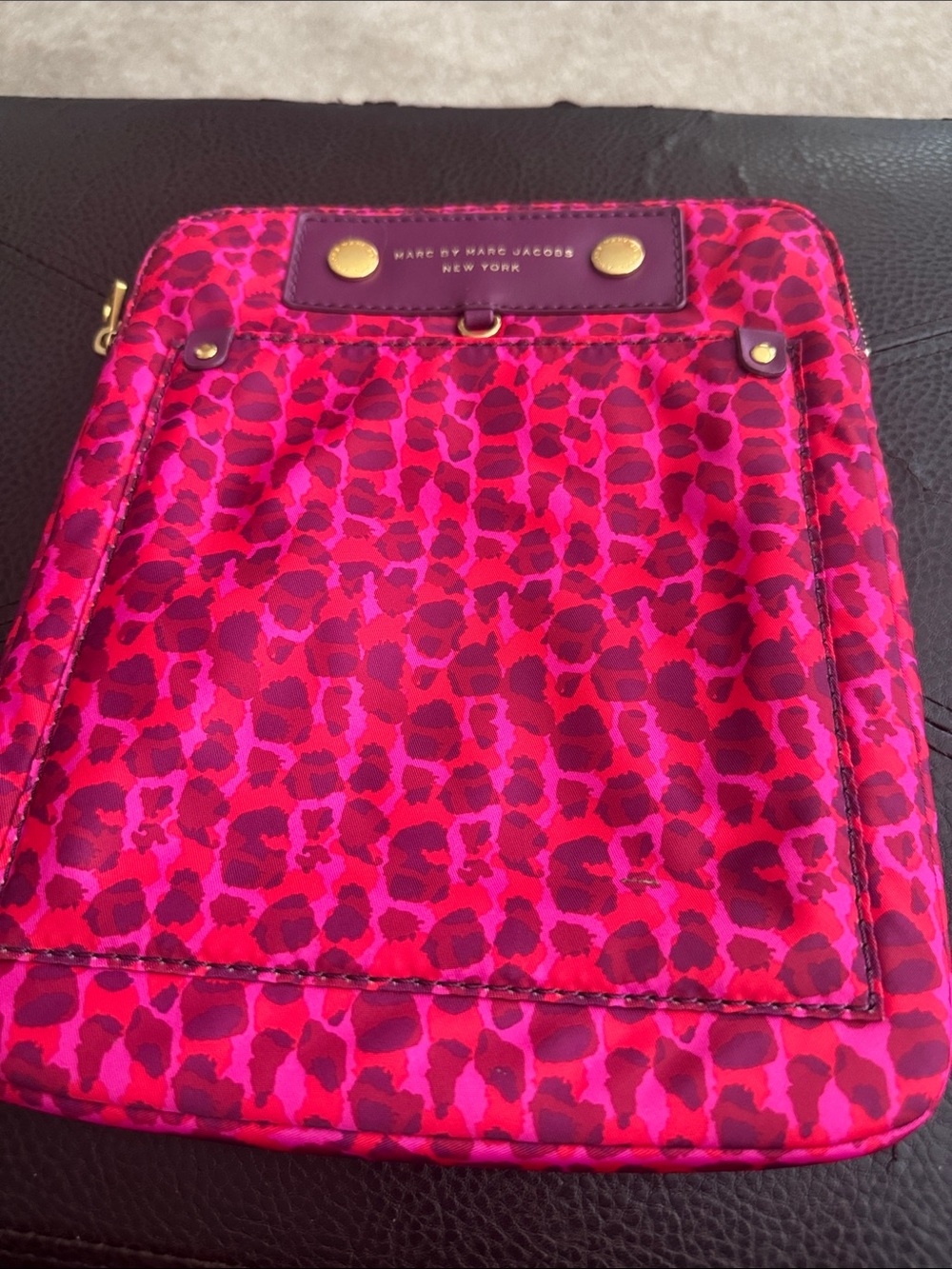 Marc by Marc Jacobs Pink Leopard iPad case